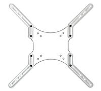 Placas adaptadoras VESA - para LCD LED OLED Plasma Soporte para TV Curvo - ampliación de VESA 200 a 300 y 400 - Blanco Modelo: AD22W