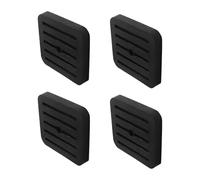 - Placas aislantes - 4 patas de amortiguación, almohadillas antivibraciones, adecuadas para cintas de correr, calefacción, ventilación, lavadoras, secadoras, refrigeradores,