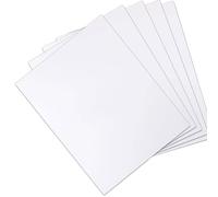 Placas aislantes de espuma, Paquete de 5 tableros espuma PVC blanco 2 mm, varios tamaños(0.2x30x40cm)