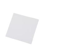 Placas aislantes de fibra cerámica, Láminas de cerámica de alúmina cuadradas de 95 °C, resistentes al desgaste, paquete de 10 unidades, blancas, en varios tamaños(30X30X2mm)