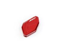 Placas Antideslizantes Los Pies Almohadilla Ampliadora De Pie para H&Onda FORZA350 FORZA300 FORZA125 NSS350 Forza 350 300 125 NSS(Red2)
