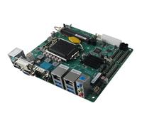 Placas base de control industrial ITX en miniatura LGA1150 con gráficos integrados y USB 3.0 para transferencia de datos de alta velocidad, placa de servidores de factor de forma pequeño