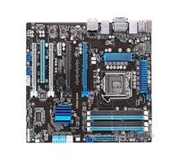 Placas Base de Ordenador Placa Base for estación de Trabajo Fit For ASUS P8B WS LGA1155 DDR3 32 GB Intel C206 USB3.0 4×PCI-E X16 SATA III ATX Compatible con Xeon E5/E3 v3/v4