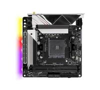 Placas Base Fit For ASRock B550 Phantom Gaming-ITX/AX Compatible con procesadores Ryzen 5 5600X, 5600G, 5700x3D y 5800x3D, Memoria DDR4 de 5400 MHz, Puerto M.2, ITX y AM4.