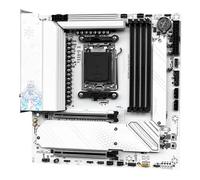 Placas Base Fit For JGINYUE B850M Snow Dream WiFi Placa Base M-ATX for AMD Ryzen 9000series MAX a 9950X3D Escritorio DDR5 128GB RAM PCIe5.0 M.2 5