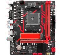 Placas Base Fit For SZSJKJ A520 TPM2.0 con CPU AMD Ryzen R3 3300X DDR4 16G RAM