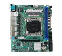 Placas Base Fit For X99 NAS C612 NAS con 10 SATA a Cable 1M LGA2011-3 for enrutador Sever 6x2.5GbE I226 con E5 2640V4