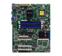 Placas Base LGA 775 Fit For ASUS P5BV-E 2 Gigabit LAN PC DDR2 PCI-E X16 USB ATX Intel Xeon Serie 3000 CPUs