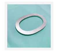 Placas con el número de la casa, Placa metálica autoadhesiva de acero inoxidable 60 mm for puerta casa, con números for buzón y calle(Number 0)