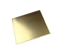 placas cuadradas sólidas de latón, Lámina de latón, placa fina de metal, 1 pieza, 0,5-3 mm x 100 mm x 100 mm(1.2x100x100mm)
