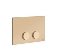 Placas de accionamiento Gessi316 para Geberit Omega, 735, 54639735, Color: Bronce cálido PVD