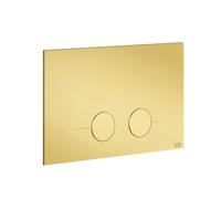 Placas de accionamiento Gessi316 para Geberit Sigma, 735, 54611246, Color: PVD de oro