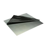 Placas de Acero Inoxidable 1 placa cuadrada de acero inoxidable 304 plana metal cepillado pulido(100x100x0.8mm)