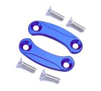 Placas de bloqueo de espejo carenado Para Kawasaki Ninja 400 Abs 2018-2024 Cubiertas De Eliminación De Espejo De Aleación De Motocicleta(Blue)