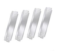 Placas de bloqueo de fuego para deflector de parrilla de gas, paquete de 4 unidades, acero inoxidable compatibles con 720-0830H 720-0896 720-0864M 720-0888A 720-0882D