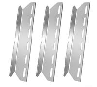 Placas de calor de acero inoxidable para parrillas 720-0234 720-0289, piezas de repuesto, cubiertas de quemadores, accesorios de barbacoa de alta resistencia al calor, paquete de 2 (3 piezas)