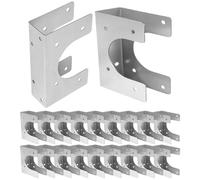 Placas de Clavos para Montantes | 20 Unidades Refuerzo y Reparación de Espárragos - Placa Resistente al Calor - Uso En Tuberías Cables Eléctricos Estructuras Edificios Comerciales Y Residenciales