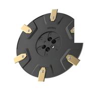 Placas de cuchillas for cortacésped/robot avanzado de 18 piezas for Husqvarna Automower Aspire de 6 cuchillas(BLACK-LAWN MOWER)