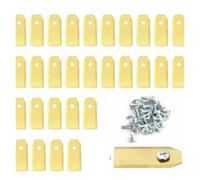 Placas de cuchillas for cortacésped/robot avanzado de 18 piezas for Husqvarna Automower Aspire de 6 cuchillas(GOLD-30PC)