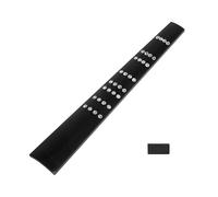 Placas de dedo para violín placa de dedo con escala musical ébano violin tabla de dedo de violín guías instrumento musical parte