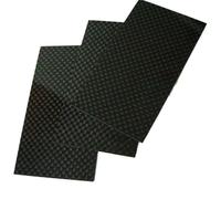 placas de fibra de carbono, Carbon Fiber Sheet Panel Board 100mm x 250mm 0.5mm-5mm Thickness Model Materi(0.8mm Twill Glossy)