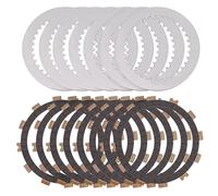 Placas de fricción de Embrague y Disco de Placas de Acero 13088-0018 13089-013 Compatible con KX250F KX250 KX 250 F 2004-2007(BAKELITE Kit)