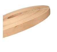 placas de madera, Cantos de chapa imitación madera, rollo 2 x 25 m, 0,5 mm espesor, con roble rojo, nogal negro Sabri y arce(Color 3)