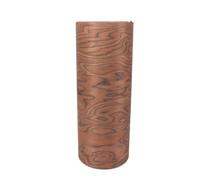 placas de madera, Revestimiento de chapa con efecto madera raíz 250 cm × 55 for decoración muebles exótica(Sheet Brown)