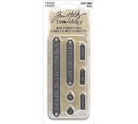Placas de palabras + etiquetas Tim Holtz Idealogy