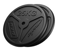 Placas de peso Marbo Sport de hierro fundido slim set 50 kg / 2 x 25 kg
