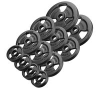 Placas de peso Marbo Sport Tri-Grip cast set 29kg / 2x5kg + 6x2.5kg + 4x1kg