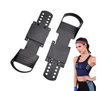 Placas de remo - Pedales de repuesto para máquinas de remo, 1 juego de placas antideslizantes | Pedales de entrenamiento con diseño estructurado para remo y bicicleta estática, placas de pie para el
