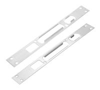 Placas de seguridad puertas, placa larga refuerzo, marco puerta antirrobo, hebilla Universal for el hogar, 2 uds Para Puertas De Interior Y Puertas