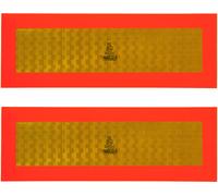 Placas de señalización de aluminio juego de 2 ece 70 proplus