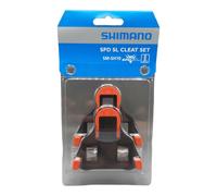 Placas De Zapato Shimano SM-SH10 SPD-SL Rojas SIN Libertad De Movimiento - NUEVO