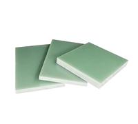 Placas epoxi, 1 pieza 1/1,5/2/3/4/5/6/8/10/12/15/20 mm Hoja de fibra vidrio FR4 resina verde agua(200x300mm,6mm)