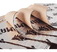 Placas insonorizantes KILMAT para automóviles, de 1,3 mm de Grosor y 2,3 m2 de Superficie, Aislamiento acústico de Caucho butilo para Coches, Aislamiento y amortiguamiento de Ruidos