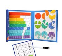 Placas magnéticas para rastrillos rotos | Tablero de cálculo magnético | Juego educativo de matemáticas para niños de 6 a 12 años | Herramienta educativa para niños, hogar y aula