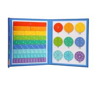 Placas magnéticas para rastrillos rotos | Tablero de cálculo magnético | Juego educativo de matemáticas para niños de 6 a 12 años | Herramienta educativa para niños, hogar y aula