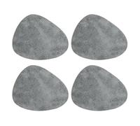 Place Mats for Dining Tables - 16.54in Leather Heat Resistant Table Plate Mats Set of for Kitchen, Restaurant, and Farmhouse Dining, Decorative Dinner for Apartment, Party,