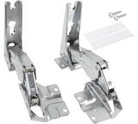 Place4parts Par de bisagras compatibles para frigorífico congelador integrado Bosch Neff Siemens 481147 lado izquierdo o derecho