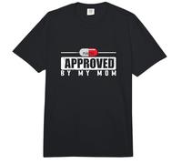 Placebo Aprobado por mi mamá Cita Divertida Comfort Colors Adult Heavyweight T-Shirt