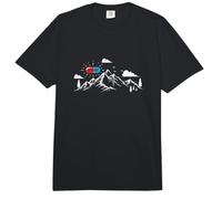 Placebo Montaña Sol Creencia Naturaleza Diseño Comfort Colors Adult Heavyweight T-Shirt
