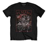 Placebo - T-Shirt # L Unisex Black # Astro Skeletons
