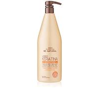PLACENTA LIFE Be Natural Lisso Keratina Acondicionador 1000 Mililitros - Hidratación Profunda, Antifrizz, Suavidad y Brillo para Cabello Liso y sin Encrespamiento