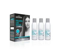 PLACENTA LIFE KERATIMASK Kit Alisado Profesional: Crema y Loción, Sin Esencia, Orgánica, Para Cabello Rizado y Dañado