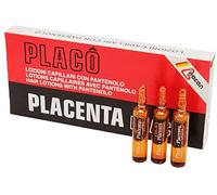 Placenta Placo - Ampollas anticaída del cabello, tratamiento intensivo, 12 x 10 ml de ortiga y colágeno, estimula eficazmente