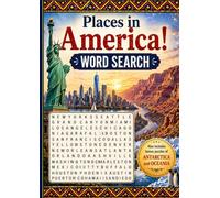 Places in America: Word Search (Places of the World)