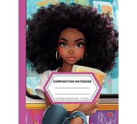 Places to Go, Things to Do: Cute Tween Girl Composition Notebook - 150 Pages, 7.5x9.5 Softcover Lined Journal for School, Journaling, Doodling, and Planning | Perfect for Girls of Color