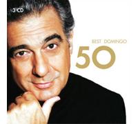 Placido Domingo 50 Best Domingo (CD) Album (Importación USA)